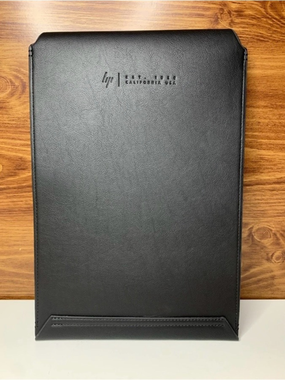 OEM HP Black Embossed Leather Tablet Portfolio/sleeve 9x13